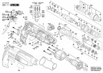 Bosch 3 611 B58 300 Gbh 2-18 Re Rotary Hammer 230 V / Eu Spare Parts